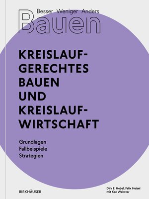 cover image of Besser--Weniger--Anders Bauen